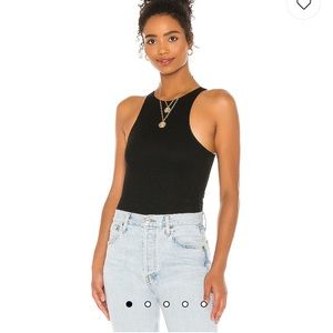 Lovers and Friends Reading bodysuit black XXS NWT